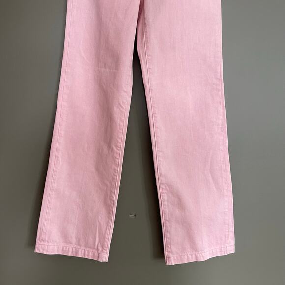 NWOT THE TAYLOR LOW RISE TROUSER Ballet Slipper Pink Size 23 Wide Leg Slouchy - Picture 6 of 16